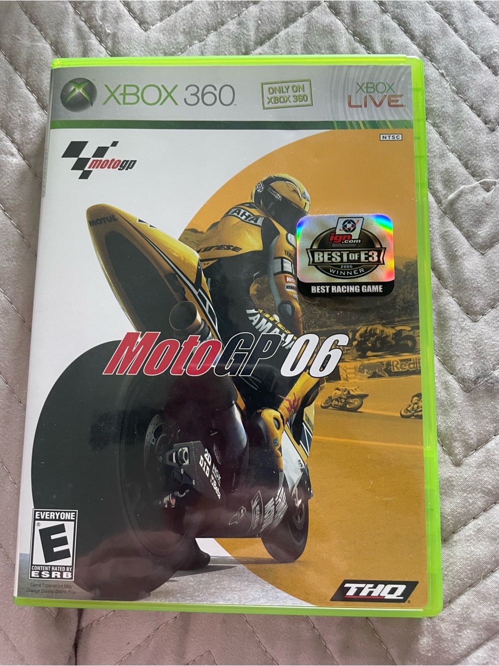 MotoGP '06 Xbox 360 Game - Yellow